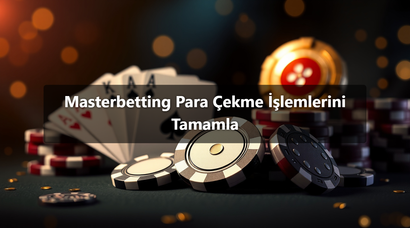 Masterbetting Para Çekme İşlemlerini Tamamla